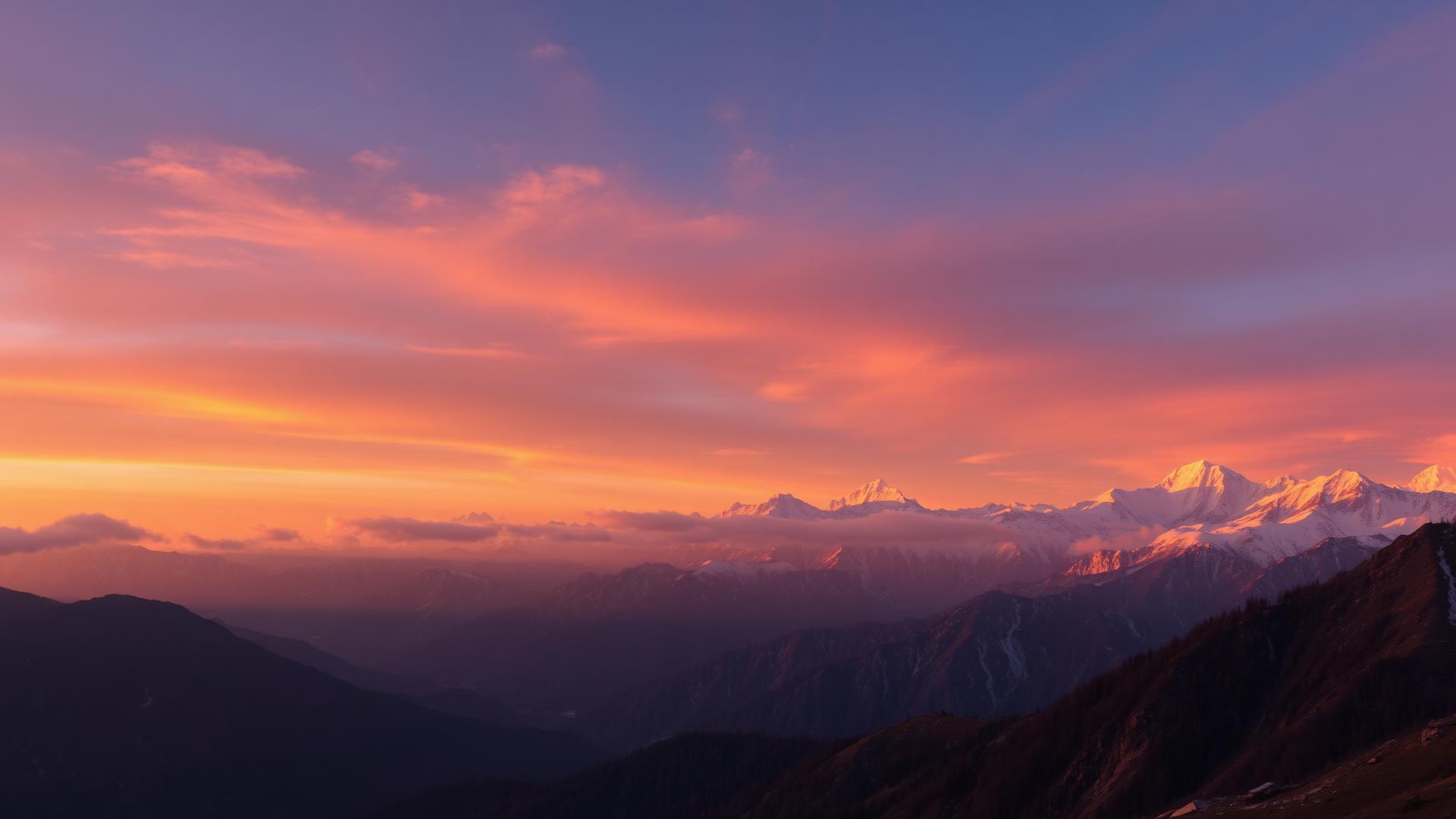 Himalayan sunrise